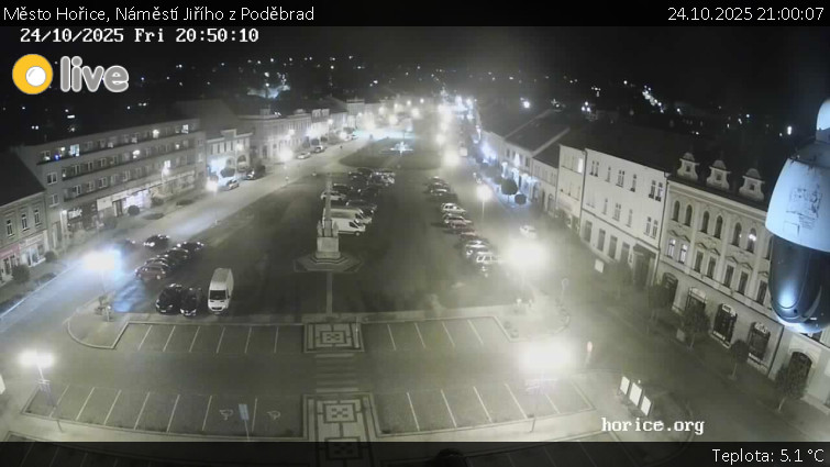 Město Hořice - Náměstí Jiřího z Poděbrad - 24.10.2025 v 21:00 Město Hořice - Náměstí Jiřího z Poděbrad - 24.10.2025 v 21:00