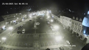 Město Hořice - Náměstí Jiřího z Poděbrad - 25.10.2025 v 06:15 Město Hořice - Náměstí Jiřího z Poděbrad - 25.10.2025 v 06:15