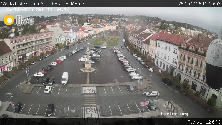 Město Hořice - Náměstí Jiřího z Poděbrad - 25.10.2025 v 12:00 Město Hořice - Náměstí Jiřího z Poděbrad - 25.10.2025 v 12:00