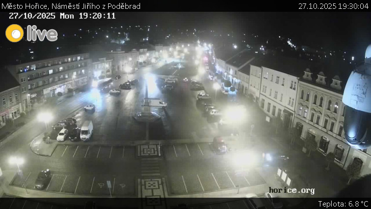 Město Hořice - Náměstí Jiřího z Poděbrad - 27.10.2025 v 19:30 Město Hořice - Náměstí Jiřího z Poděbrad - 27.10.2025 v 19:30