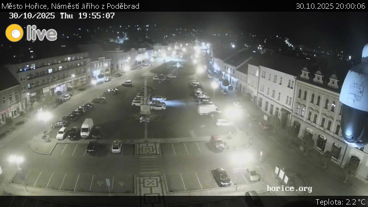 Město Hořice - Náměstí Jiřího z Poděbrad - 30.10.2025 v 20:00 Město Hořice - Náměstí Jiřího z Poděbrad - 30.10.2025 v 20:00