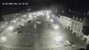 Město Hořice - Náměstí Jiřího z Poděbrad - 16.2.2026 v 01:15 Město Hořice - Náměstí Jiřího z Poděbrad - 16.2.2026 v 01:15