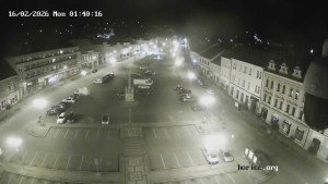Město Hořice - Náměstí Jiřího z Poděbrad - 16.2.2026 v 01:45 Město Hořice - Náměstí Jiřího z Poděbrad - 16.2.2026 v 01:45