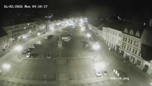 Město Hořice - Náměstí Jiřího z Poděbrad - 16.2.2026 v 04:15 Město Hořice - Náměstí Jiřího z Poděbrad - 16.2.2026 v 04:15