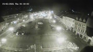 Město Hořice - Náměstí Jiřího z Poděbrad - 19.2.2026 v 01:15 Město Hořice - Náměstí Jiřího z Poděbrad - 19.2.2026 v 01:15