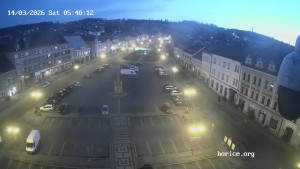 Město Hořice - Náměstí Jiřího z Poděbrad - 14.3.2026 v 05:45 Město Hořice - Náměstí Jiřího z Poděbrad - 14.3.2026 v 05:45