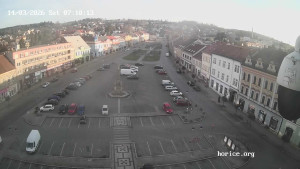 Město Hořice - Náměstí Jiřího z Poděbrad - 14.3.2026 v 07:15 Město Hořice - Náměstí Jiřího z Poděbrad - 14.3.2026 v 07:15