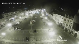 Stadt Hořice - Jiřího z Poděbrad-Platz - 15.9.2026 v 01:15 Stadt Hořice - Jiřího z Poděbrad-Platz - 15.9.2026 v 01:15