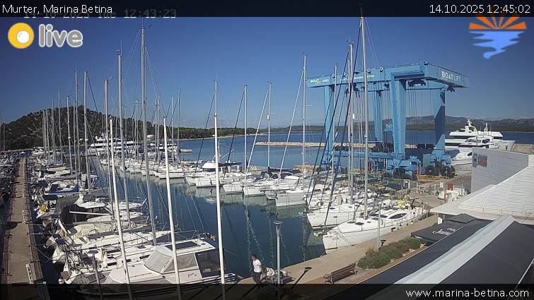 Murter - Marina Betina - 14.10.2025 v 12:45 Murter - Marina Betina - 14.10.2025 v 12:45