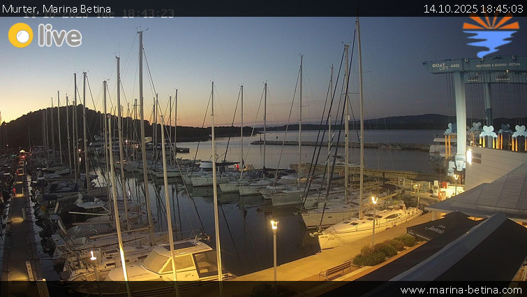 Murter - Marina Betina - 14.10.2025 v 18:45 Murter - Marina Betina - 14.10.2025 v 18:45