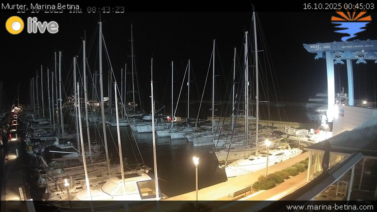 Murter - Marina Betina - 16.10.2025 v 00:45 Murter - Marina Betina - 16.10.2025 v 00:45