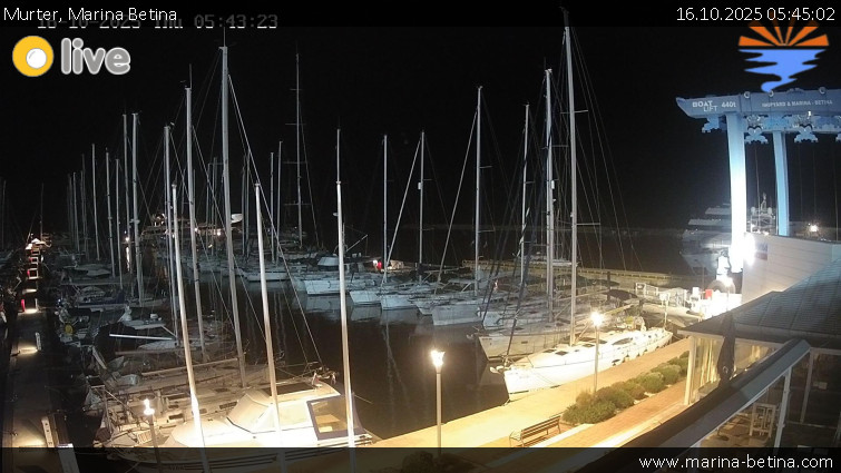 Murter - Marina Betina - 16.10.2025 v 05:45 Murter - Marina Betina - 16.10.2025 v 05:45