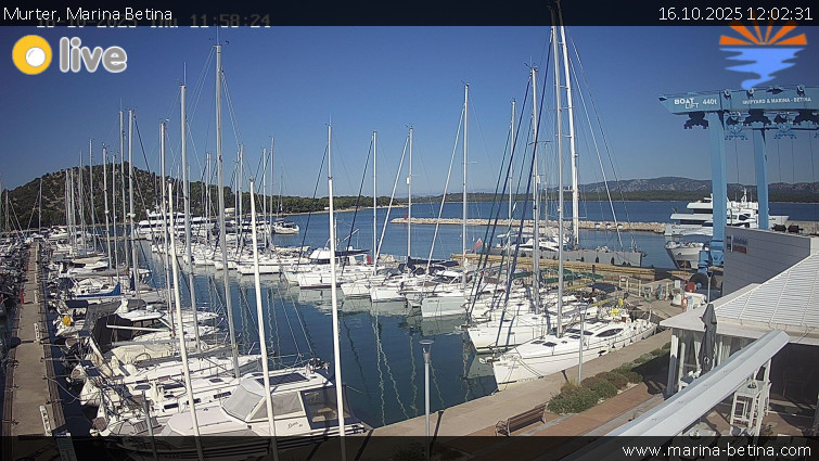 Murter - Marina Betina - 16.10.2025 v 12:02 Murter - Marina Betina - 16.10.2025 v 12:02