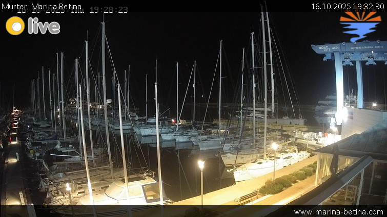 Murter - Marina Betina - 16.10.2025 v 19:32 Murter - Marina Betina - 16.10.2025 v 19:32