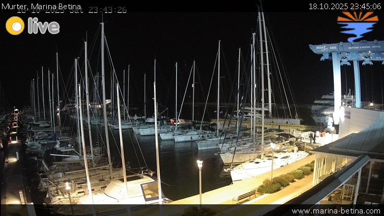 Murter - Marina Betina - 18.10.2025 v 23:45 Murter - Marina Betina - 18.10.2025 v 23:45