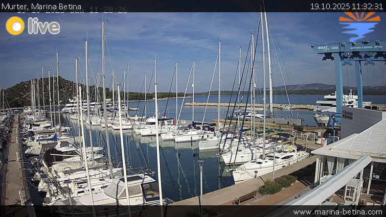 Murter - Marina Betina - 19.10.2025 v 11:32 Murter - Marina Betina - 19.10.2025 v 11:32