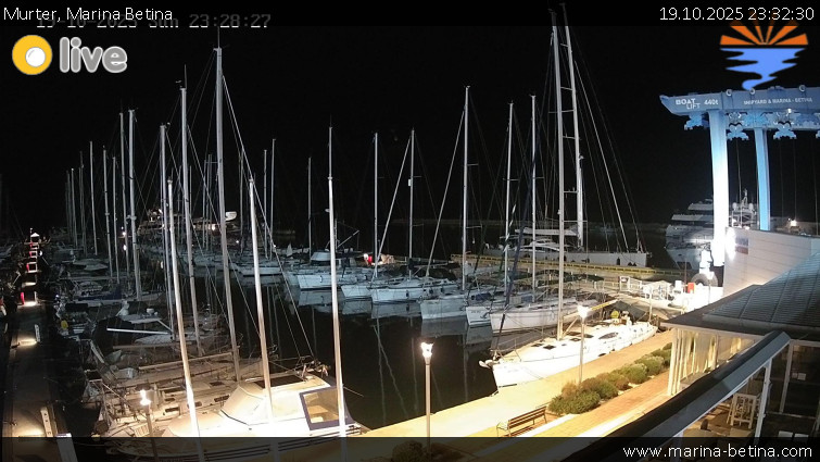 Murter - Marina Betina - 19.10.2025 v 23:32 Murter - Marina Betina - 19.10.2025 v 23:32