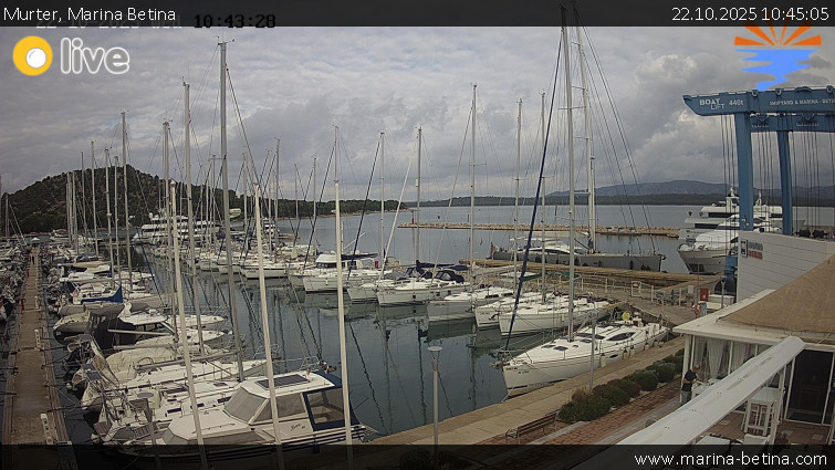 Murter - Marina Betina - 22.10.2025 v 10:45 Murter - Marina Betina - 22.10.2025 v 10:45