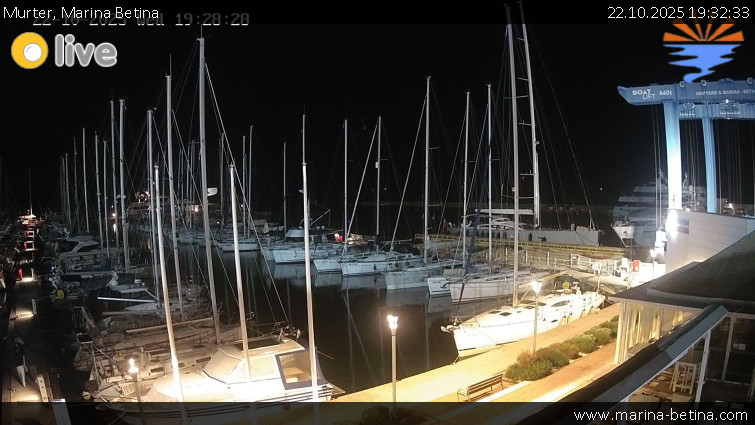 Murter - Marina Betina - 22.10.2025 v 19:32 Murter - Marina Betina - 22.10.2025 v 19:32