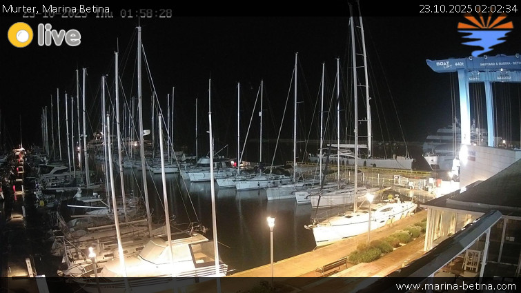Murter - Marina Betina - 23.10.2025 v 02:02 Murter - Marina Betina - 23.10.2025 v 02:02