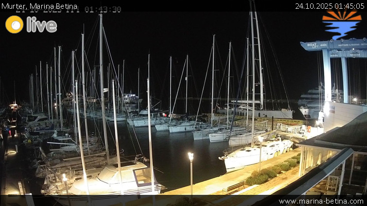 Murter - Marina Betina - 24.10.2025 v 01:45 Murter - Marina Betina - 24.10.2025 v 01:45