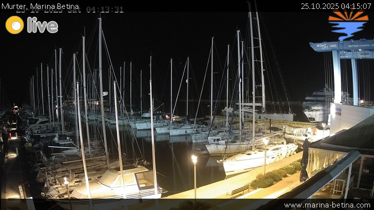Murter - Marina Betina - 25.10.2025 v 04:15 Murter - Marina Betina - 25.10.2025 v 04:15