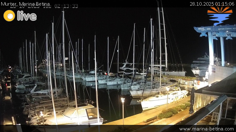 Murter - Marina Betina - 28.10.2025 v 01:15 Murter - Marina Betina - 28.10.2025 v 01:15