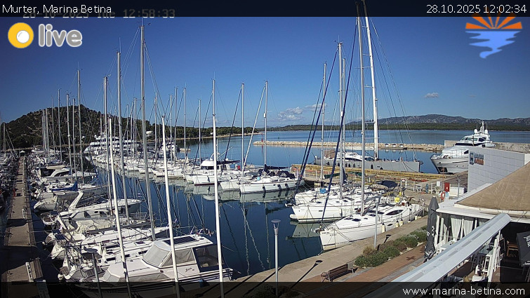 Murter - Marina Betina - 28.10.2025 v 12:02 Murter - Marina Betina - 28.10.2025 v 12:02