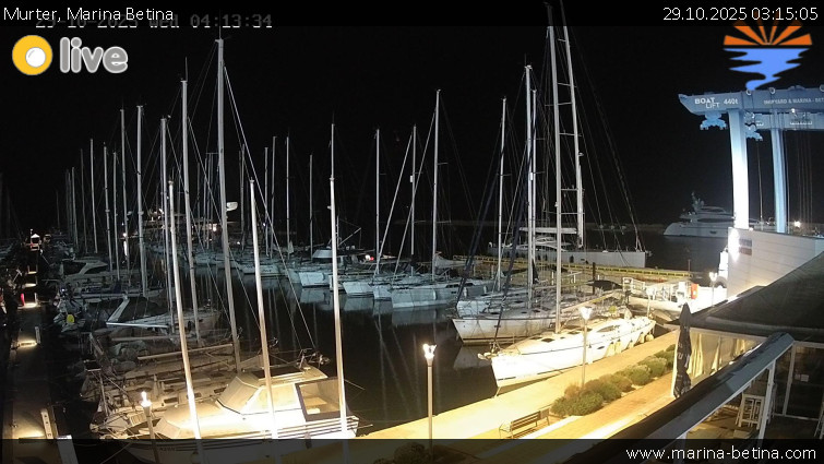 Murter - Marina Betina - 29.10.2025 v 03:15 Murter - Marina Betina - 29.10.2025 v 03:15