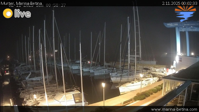 Murter - Marina Betina - 2.11.2025 v 00:02 Murter - Marina Betina - 2.11.2025 v 00:02