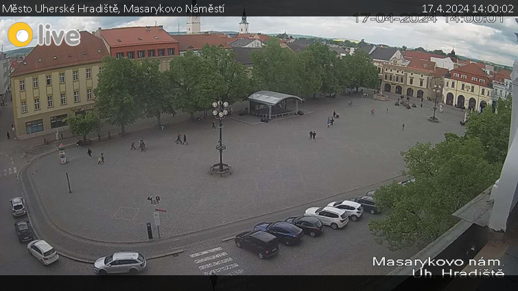 Město Uherské Hradiště - Masarykovo Náměstí - 17.4.2024 v 14:00