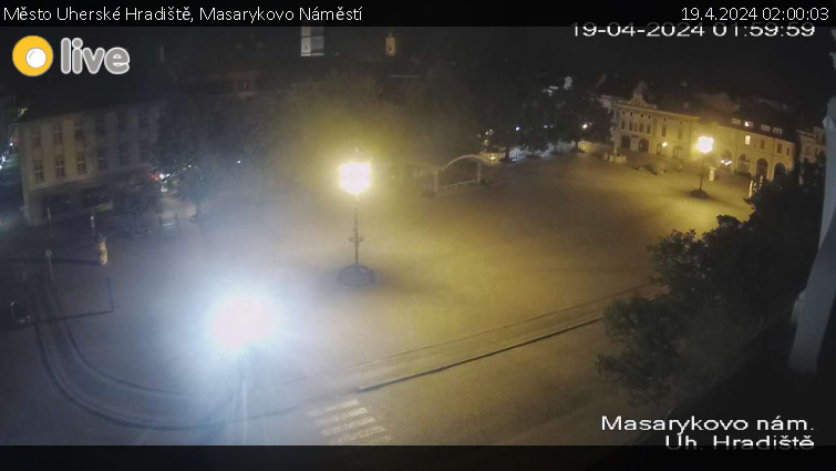 Město Uherské Hradiště - Masarykovo Náměstí - 19.4.2024 v 02:00