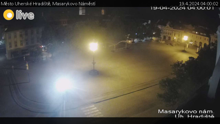Město Uherské Hradiště - Masarykovo Náměstí - 19.4.2024 v 04:00