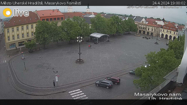 Město Uherské Hradiště - Masarykovo Náměstí - 24.4.2024 v 19:00