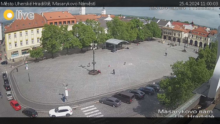 Město Uherské Hradiště - Masarykovo Náměstí - 25.4.2024 v 11:00