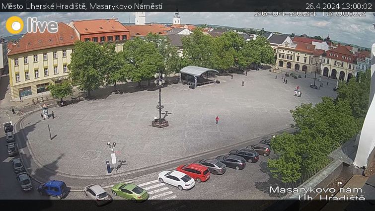 Město Uherské Hradiště - Masarykovo Náměstí - 26.4.2024 v 13:00