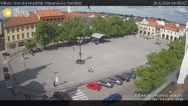 Město Uherské Hradiště - Masarykovo Náměstí - 26.4.2024 v 14:00
