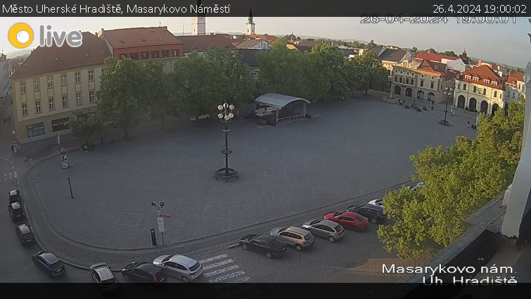 Město Uherské Hradiště - Masarykovo Náměstí - 26.4.2024 v 19:00