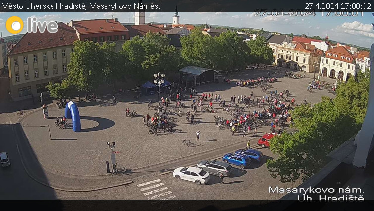 Město Uherské Hradiště - Masarykovo Náměstí - 27.4.2024 v 17:00