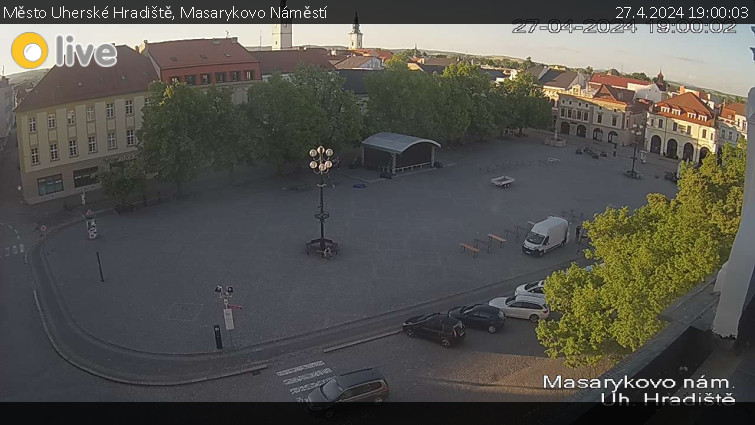 Město Uherské Hradiště - Masarykovo Náměstí - 27.4.2024 v 19:00