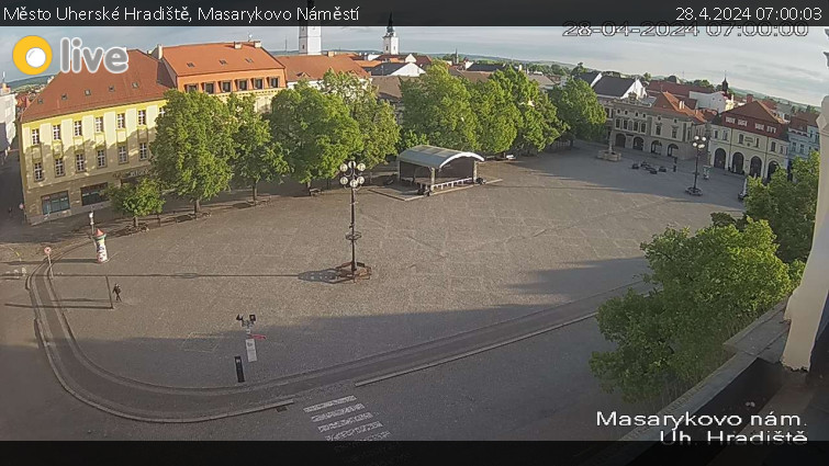Město Uherské Hradiště - Masarykovo Náměstí - 28.4.2024 v 07:00