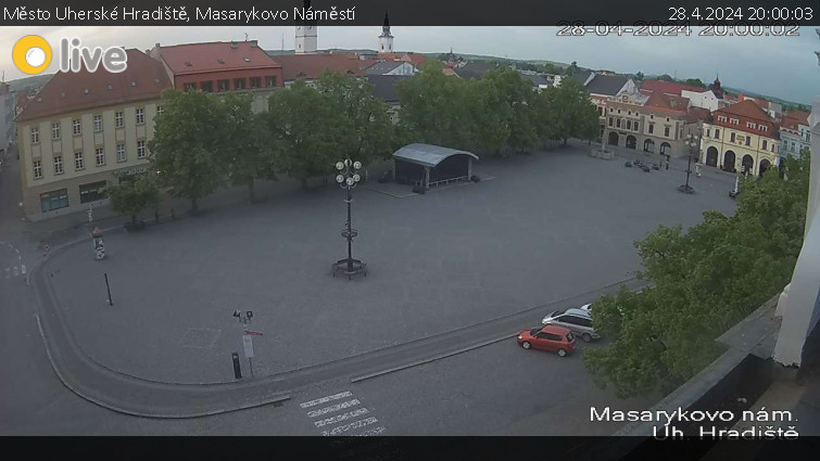 Město Uherské Hradiště - Masarykovo Náměstí - 28.4.2024 v 20:00