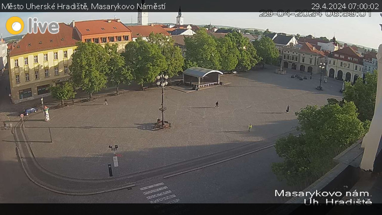 Město Uherské Hradiště - Masarykovo Náměstí - 29.4.2024 v 07:00