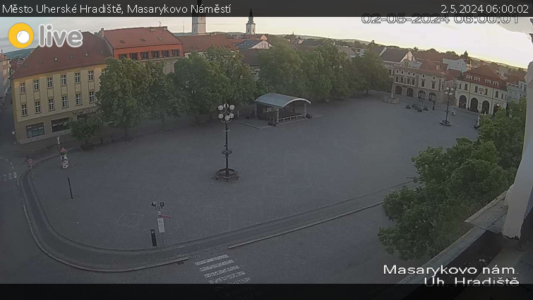 Město Uherské Hradiště - Masarykovo Náměstí - 2.5.2024 v 06:00