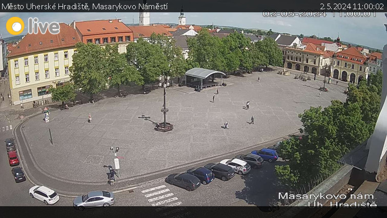 Město Uherské Hradiště - Masarykovo Náměstí - 2.5.2024 v 11:00