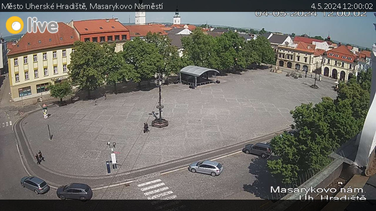 Město Uherské Hradiště - Masarykovo Náměstí - 4.5.2024 v 12:00
