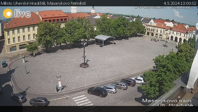 Město Uherské Hradiště - Masarykovo Náměstí - 4.5.2024 v 13:00