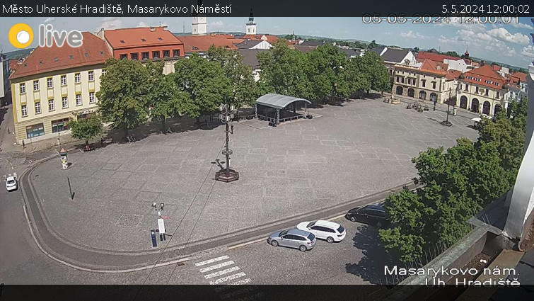 Město Uherské Hradiště - Masarykovo Náměstí - 5.5.2024 v 12:00