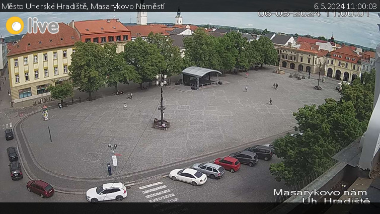 Město Uherské Hradiště - Masarykovo Náměstí - 6.5.2024 v 11:00