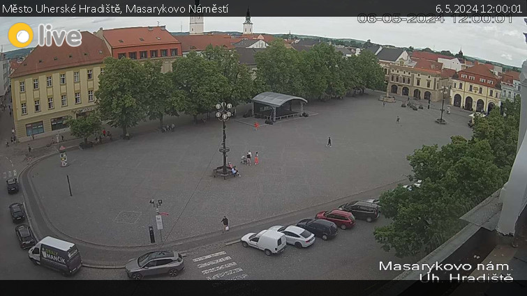 Město Uherské Hradiště - Masarykovo Náměstí - 6.5.2024 v 12:00